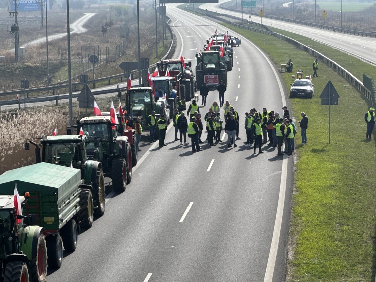 Strajk rolników we Wrocławiu. Gdzie są blokady? [RELACJA NA ŻYWO], Askaniusz Polcyn