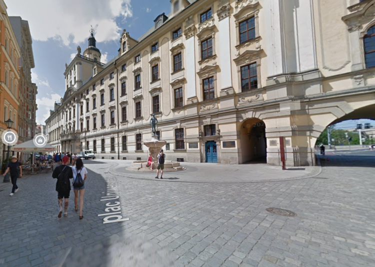 We Wrocławiu nakręcą serial historyczny. Tutaj będą utrudnienia, Google Maps