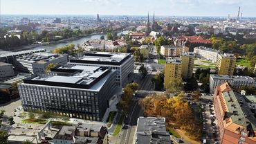 Wrocławski biurowiec Green2Day już rośnie! (ZDJĘCIA, WIZUALIZACJE)