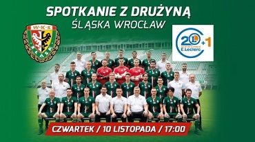 Spotkaj się z piłkarzami Śląska w E.Leclerc!