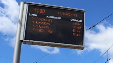 Elektroniczne tablice pokażą, o której odjeżdża autobus z sąsiedniego przystanku