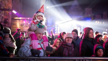Wrocławianie powitali Nowy Rok na koncercie w sercu miasta