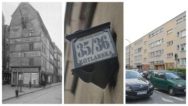Wrocław dawniej i dziś: ul. Kotlarska
