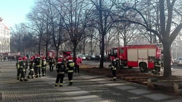Pożar w rejonie placu Grunwaldzkiego. Dwie ofiary śmiertelne