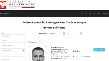 Ministerstwo publikuje listę polskich pedofilów i gwałcicieli. Są na niej wrocławianie