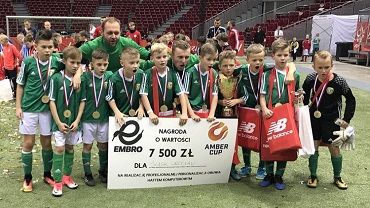 Młodzi piłkarze Śląska wygrywają dziecięcy turniej Amber Cup 2018