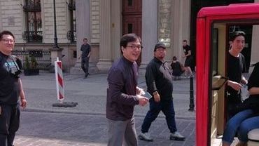 Słynny aktor Jackie Chan odwiedził Wrocław