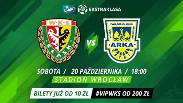 Trwa sprzedaż biletów na mecz Śląska Wrocław z Arką Gdynia