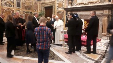 Dzieci z wrocławskiego „Przylądka Nadziei” spotkały się z papieżem Franciszkiem