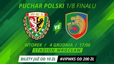 Trwa sprzedaż biletów na mecz Pucharu Polski: Śląsk Wrocław - Miedź Legnica