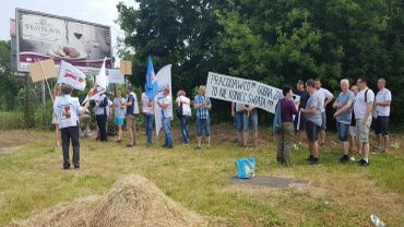 Protest pracowników Volvo. Chcą więcej zarabiać