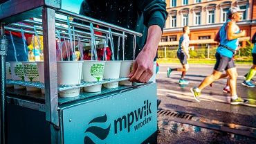 Kranówka i biodegradowalne kubki. Wrocławski maraton stał się bardziej ekologiczny