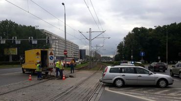 W weekend wymiana zwrotnicy tramwajowej na Legnickiej