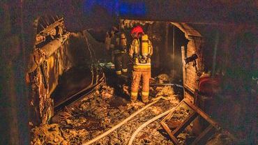 Tragiczny bilans pożaru na Świebodzkim. Jedna osoba nie żyje [ZDJĘCIA, WIDEO]