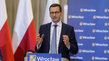 Premier Mateusz Morawiecki we Wrocławiu