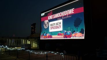 Rusza kino samochodowe na dachu Arkad Wrocławskich [ZDJĘCIA]