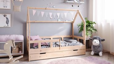 Czy łóżko domek jest praktycznym rozwiązaniem do pokoju dziecięcego?