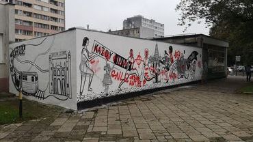 Mural promujący tolerancję został zdewastowany. „Jesteśmy zbulwersowani” [ZDJĘCIA]