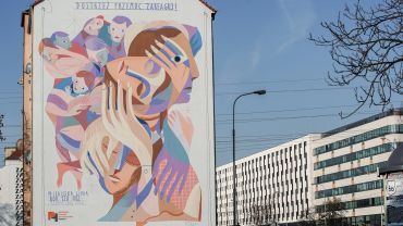Nowy, miejski mural we Wrocławiu. Kampania przeciw przemocy wobec kobiet [ZDJĘCIA]