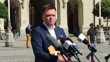 Szymon Hołownia we Wrocławiu. Ruch zaangażuje się w wybory do rad osiedli