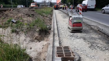 Rusza kolejny etap budowy buspasa na ulicy Krzywoustego [ZDJĘCIA]
