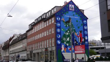 We Wrocławiu powstał komercyjny, antysmogowy mural [ZDJĘCIA]