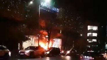 Wrocław: Pożar przy wyjeździe z Wroclavii. Zobacz zdjęcia i film