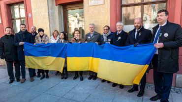 Wojna Rosja-Ukraina. Wrocław zadeklarował solidarność z Ukrainą