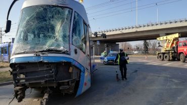 Groźny wypadek tramwaju we Wrocławiu. Są ranni
