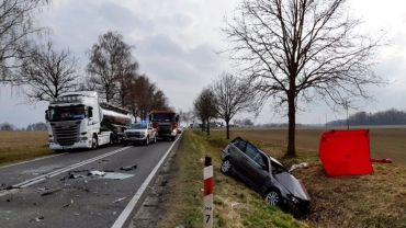 Śmierć na drodze w Drołtowicach pod Wrocławiem