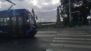 Wrocław: Awaria torowiska na ul. Osobowickiej. Nie było przejazdu dla tramwajów
