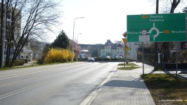 Główna droga przelotowa przez Oborniki Śląskie już otwarta