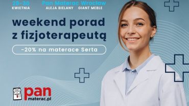 Materace Serta z rabatem 20% w salonach Pan Materac we Wrocławiu!