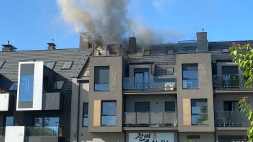Wrocław: Pożar mieszkania na Ołtaszynie. Jedna osoba poszkodowana