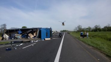 Droga z Wrocławia do Kudowy zablokowana po śmiertelnym wypadku