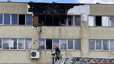 Wrocław: Pożar biurowca. Jedna osoba poszkodowana, konieczna była ewakuacja