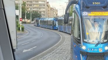 Awaria MPK: Tramwaje nie dojeżdżają na Kromera. Są autobusy zastępcze