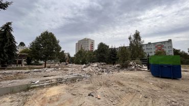 Wrocław: Rozbiórka budynku przy Hallera. Co tu powstanie? [ZDJĘCIA]