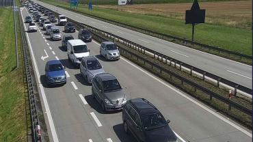 Karambol na autostradzie A4. Utrudnienia pod Wrocławiem
