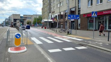 Wrocław: Nowe przejście dla pieszych w centrum. Łatwiej dostać się na przystanek