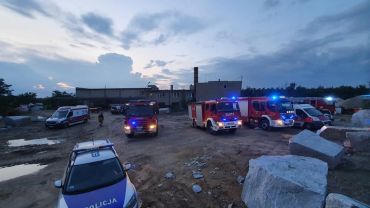 Wypadek w kamieniołomie pod Wrocławiem. Ratownicy szukają człowieka