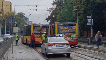 Wrocław: Wypadek autobusów MPK