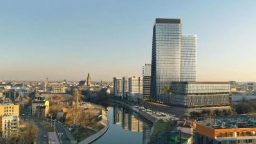 Drugi po Sky Tower. We Wrocławiu rośnie nowy drapacz chmur