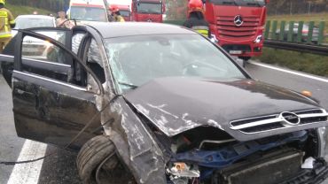 Wypadek na autostradzie A4 pod Wrocławiem. Tworzy się korek