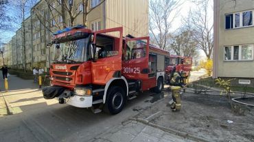 Wrocław: w pożarze mieszkania ucierpiała jedna osoba