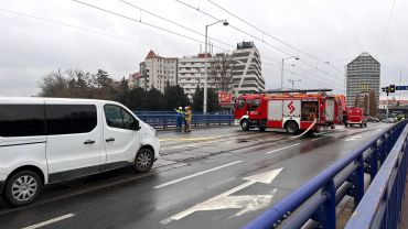 Wrocław: Potężna awaria gazociągu. Most Szczytnicki był zamknięty wiele godzin