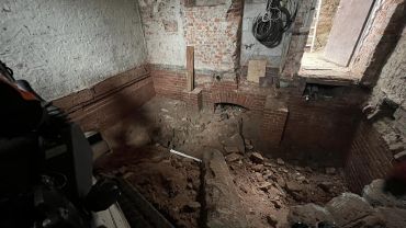 Wrocław: Ukryte pomieszczenie na Wzgórzu Partyzantów. Było zasypane ziemią