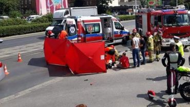 Wrocław: Śmierć rowerzysty w centrum miasta. Zmarł na ulicy