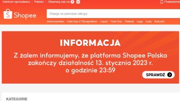 Koniec Shopee w Polsce. Platforma zakupowa kończy działalność w naszym kraju