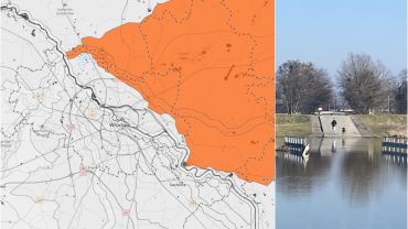 Nadal bardzo dużo wody w Widawie. Rośnie też poziom innych rzek pod Wrocławiem
